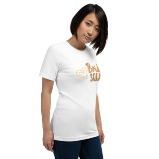 enganliegendes T-Shirt Bride Squad Emma