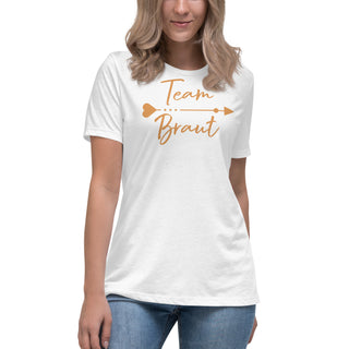 Lockeres T-Shirt Team Braut Sofia